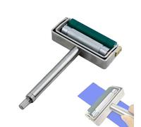 Proofer manuale dell'inchiostro per stampa flexo - Strumento di prova dell'inchiostro con rullo Anilox e rullo di gomma, larghezza di stampa 70mm, applicatore ruota colore 60-300 linee