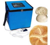 Proofer per impasto con riscaldatore, per pasta madre e pizza, design pieghevole con coperchio per la preparazione di pane e yogurt