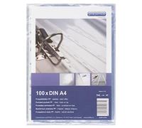 ProOffice "11170974-000" - Buste perforate in polipropilene, formato A4, confezione da 100, colore: Trasparente