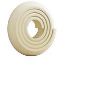 Proofing Foam Edge Corner Bumper Strip Strisce protettive for bordi in schiuma autoadesive a forma di L multicolore, diverse misure(Off White,6m/19.68ft)