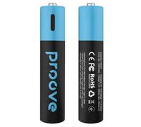 Proove Batterie Ricaricabili Compact Energy AAA - Bianco, 2 Pezzi