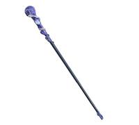 Prop cosplay del personale - Bastone dello stregone della pietra preziosa, Bastone dello stregone cosplay della pietra preziosa con pietra ametista | Stregone del personale cosplay dello studioso, bas