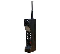 Prop di telefono degli anni '90, 13x3x2 REAListic retrò di telefono falso, mattoni portatili portatili leggeri vecchio stile per arte proposito, decorazioni per feste, decorazioni per la casa in matt