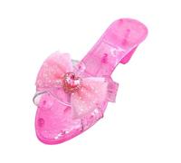 Prop High Heels - PP, Fitend Giocare Tacchi Alti, Dees Scarpe Stabili E Sicuri | Princess Crystal Slippers, Scarpe Portatili, Sembra Giocare Tacchi per Tutto-PE, Rosa, Se référer au descriptif