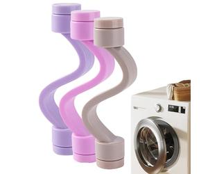 Prop Rondella Magnetica - Topper Porta Lavanderia 3 Pcs, Supporto Asciugatrice Di Ricarica Frontale, Supporto Di Sicurezza Lavatoio | Associazione Porta Macchina