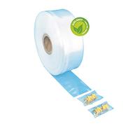 Propac TP12HD10 Film Tubolare in PE HD, Spessore 12 my, 10cm x 1500m