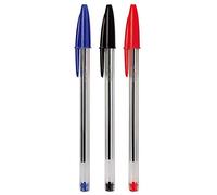 Propac Z-BICB Penna a Sfera Cristal, Blu, Set di 50