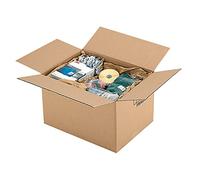 Propac Z-BOY232015 Scatola Cartone un'Onda, Colore Avana 23 x 20 x 15 cm, Set da 20 Pezzi