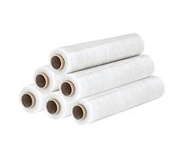 Propac Z-ESTECO Film Estensibile Manuale Trasparente, 200 m x 45 cm, Set di 6 Pz