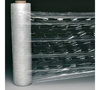 Propac Z-ESTF500 Estensibile Manuale Forato, 500 m x 42 cm, Set di 4