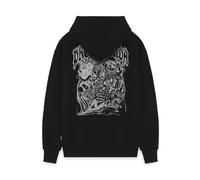 PROPAGANDA Descrizione Felpa con Cappuccio con Coulisse e Tasca Frontale a Marsupio, Realizzata in 100% Cotone Made in Italy. Rifinita con Polsi ed Orlo a Costine e Stampa Serigrafica Fronte e Retro.