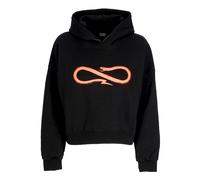 Propaganda - Felpa con Cappuccio Logo Nera - -Sweatshirts & Hoodies -Donna -Nero -L