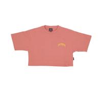 Propaganda - Jaguar Triangle Croptop Tee Clay - - Tops - Donna - Rosa - M