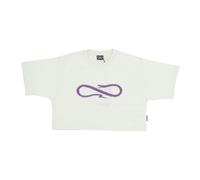 Propaganda - Logo Crop Top Tee Iceberg - -Tops -Donna -Beige -L