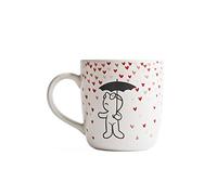 Propaganda Mr P. Heart 16124 - Tazza da caffè in ceramica, multicolore