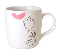 Propaganda Mr P. Kiss - Tazza da caffè in ceramica, multicolore, 300 ml