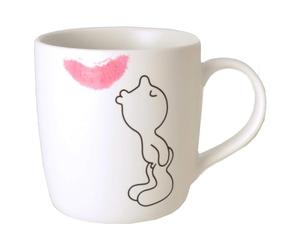 Propaganda Mr P. Kiss - Tazza da caffè in ceramica, multicolore, 300 ml