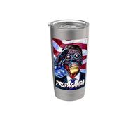 Propaganda - Obey the leader Bicchiere termico in acciaio inox doppia parete