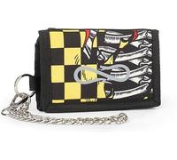 PROPAGANDA - Portafoglio Ufficiale Propaganda, con Pratica Chiusura in Velcro, Tasca Esterna, Scomparti Interni, Anello Portachiavi e Catena per Aggancio ai Pantaloni, Idea Regalo Ragazzi