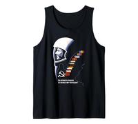 Propaganda Sovietica Gagarin Cosmonaut Space Program Poster Canotta