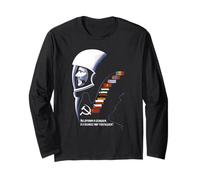 Propaganda Sovietica Gagarin Cosmonaut Space Program Poster Maglia a Manica