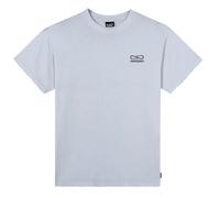 PROPAGANDA T-Shirt Logo Embroidery Ricamato Maglia Manica Corta Uomo Originale 2025 (IT, Testo, L, Regular, Regular, Ice)