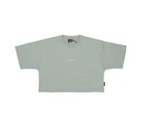 Propaganda - Tee Crop Verde con Costine - - Tops - Donna - Verde - L
