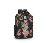 PROPAGANDA - Zaino Scuola, Ampio Scomparto Centrale, Tasca Antifurto sul Retro, Tasca Frontale, Tasche Laterali, Chiusure a Zip, Schienale Imbottito, Spallacci Imbottiti e Regolabili, 29x40Hx17cm