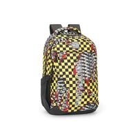 PROPAGANDA - Zaino Scuola, Ampio Scomparto Centrale, Tasca Antifurto sul Retro, Tasca Frontale, Tasche Laterali, Chiusure a Zip, Schienale Imbottito, Spallacci Imbottiti e Regolabili, 29x40Hx17cm