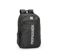 PROPAGANDA - Zaino Scuola Ufficiale Propaganda, con 2 Ampi Scomparti, Tasca Frontale, Tasche Laterali, Chiusure a Zip, Schienale Imbottito Ergonomico, Spallacci Imbottiti e Regolabili, 29x47Hx20,5 cm