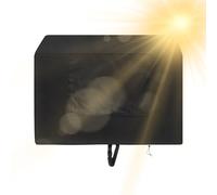 Propane Cover, RV Tank Protector, Waterproof Caravan Jacket, Winter Summer Shield, Campers Tailgating Gear, Road Trips Long Drives Accessory, Travelers Outdoor Case Black