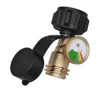 Propane Tank Gauge - Pressure Meter & Leak Detector for 5 40 lb Cylinder Gauge for Patio Heater, Outdoor Stove, BBQ Grilling, Camping and RV Burner