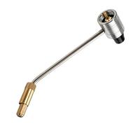 Propane Tank Regulator - Gas Cylinder Valve | Tube Connector Replacement | Adjustable Gas Pressure Regulator, Propane Tube Valve Regulator for Grill Barbecue Trailer Travel Outdoor Party Backyard