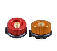 Propano per conversione serbatoio per testa Backpacking Stufa Convertire Connettore Adattatore portatile Facile da usare Auto-Off Cartuccia