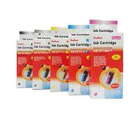 Canon Cartuccia compatibile CLI-571CXL Ciano 10.8ML Dye con chip per MG5700/MG6800/MG7700