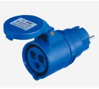 Propart-el Adattatore Presa Indust. Spina Schuko 16A 2P+T 220-250V IP44