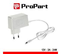 Propart-el Alimentatore Switching tensione cost 12Vdc 2A (24W) Bianco