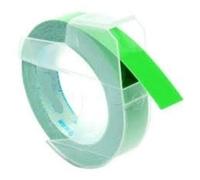 nastro a rilievo 3d verde compatibile per dymo junior e omega s0898160 9mmx3mt dymo embossing label 3d