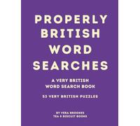 Properly British Word Searches | Large: A Very British Easy-to-Read Word Search Book for Adults with British Traditions, Food, Places and Sayings