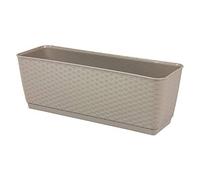 Properplast Ratolla Pot P 12l., Dimensioni (mm) 492x172x174, colore MOCCA