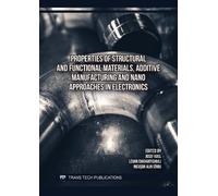Properties of Structural and Functional Materials, Additive Manufacturing and Nano Approaches in Electronics