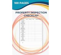 Property Inspection Checklist Book: Room-by-Room Home & Rental Property Inspection Log | Easy-to-use Checklist for Homeowners, Landlords & Buyers