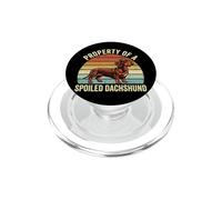 Property Of A Spoiled Dachshund PopSockets PopGrip per MagSafe