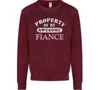Property Of il Mio Stupenda Fidanzato Uomo Felpa Maglione