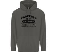 Property Of il Mio Stupenda Ragazza Divertente Bambini Felpa con Cappuccio