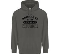 Property Of il Mio Stupenda Ragazza Divertente Bambini Felpa con Cappuccio