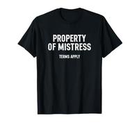 Property of Mistress Terms Apply Maglietta