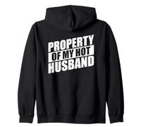 Property of My Hot Husband Felpa con Cappuccio