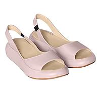 PROPFE Sandali con Zeppa da Donna Estate alla Moda Leggere Comode Cuoio Artificiale Sandali con Plateau Vintage Traspirante Antiscivolo Scarpe Versatili,002,39EU