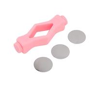 Prophe de porte de laveuse de charge frontale, forme de bouche à la bouche, accessoire d'arrêt de porte de lave-linge forte pour la maison La plupart des machines à laver aident (Pink)